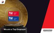 Las plantas de Bridgestone en España, distinguidas Top Employer España 2024