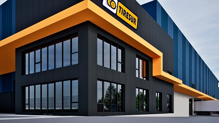 Nuevo almacén de Tiresur en Burgos