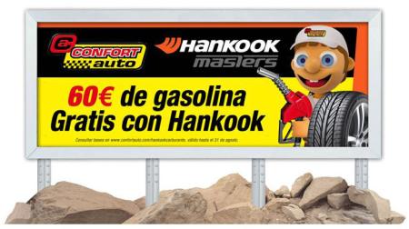 Hankook regala hasta 60€ en combustible