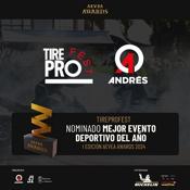 Tire Pro Fest, nominado como Mejor Evento Deportivo del Año en los Aevea Awards