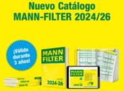 MANN-FILTER presenta los nuevos catálogos para 2024 - 2026