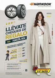 Confortauto y Hankook regalan hasta 80 euros por renovar neumáticos esta Semana Santa