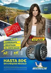 Confortauto y Michelin incentivan la renovación de neumáticos con cheques-regalo de hasta 80 euros