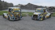 Giti Tire Motorsport revela la nueva imagen de sus vehículos antes del Campeonato Británico de Carreras de Camiones