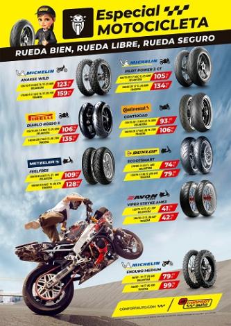 Promoción para motocicletas