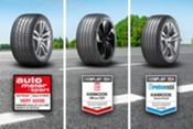Los neumáticos Hankook de verano y para vehículos eléctricos obtienen excelentes notas
