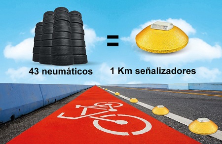 Los señalizadores de carril bici
