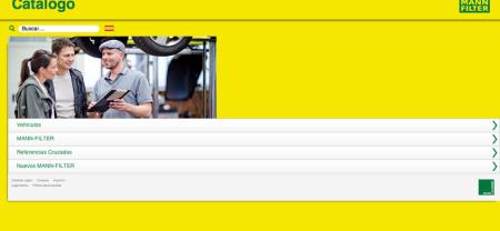 Catálogo smartphone Mann-Filter