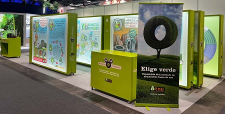 TNU lleva su exposición 'Recicla y Sonríe' a MOTORTEC