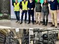 NEX celebra los 10 años con una visita a su almacén de Illescas