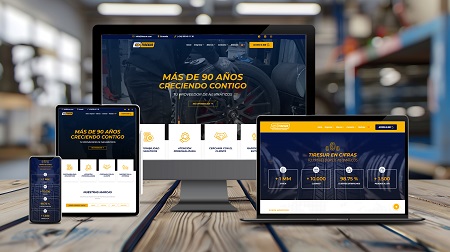 Tiresur lanza su nueva web corporativa
