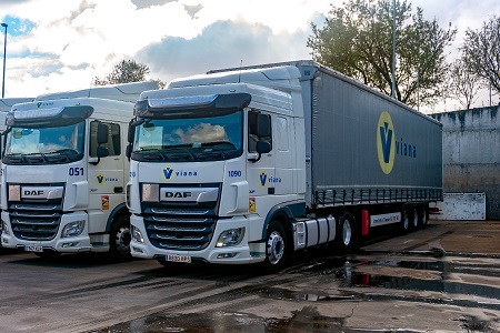 Transportes Viana se benefician de la tecnología y servicios de Michelin Connected Fleet