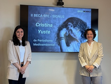 Karina Godoy gana la II Beca 'Cristina Yuste' EFE-SIGNUS de Periodismo Ambiental