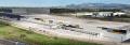 Vista aérea del nuevo almacén en Alberic