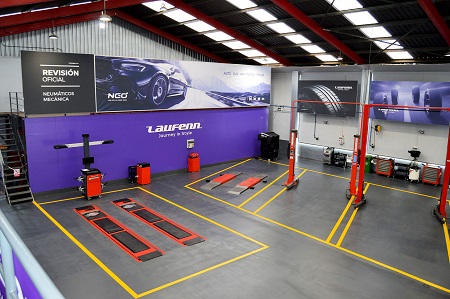 Primera red de talleres Laufenn en alianza con Hankook
