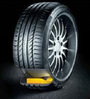 La tecnología ContiSilent reduce el ruido de los neumáticos