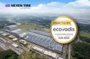 NEXEN TIRE obtiene la calificación Oro de EcoVadis por segundo año consecutivo