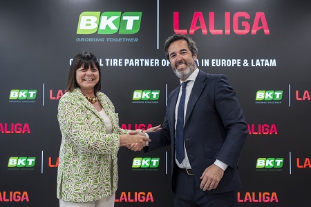 BKT será el Partner Oficial de Neumáticos de LALIGA 