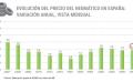 Evolución del precio de los neumáticos en España