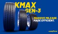 Goodyear lanza KMAX GEN-3: nueva generación de neumáticos para camiones centrados en el kilometraje