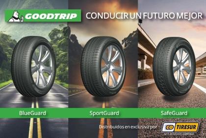 Tiresur incorpora a su catálogo la marca de neumáticos Goodtrip
