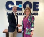 CEOE Campus firma un acuerdo de colaboración con ADINE para impulsar la formación en el sector del neumático
