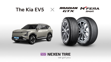 Nexen Tire suministra neumáticos OE para el Kia EV5