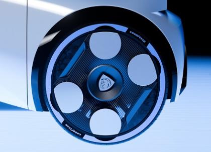 Goodyear y Peugeot impulsan el futuro de la movilidad inteligente con el concept car Polygon