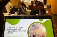 Zaragoza acoge unas jornadas sobre las obligaciones de los productores e importadores de neumáticos en España