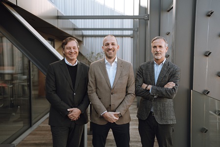 Antonio Sangüesa, Alberto Muñoz y Juan José Gil