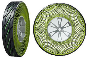 Non-Pneumatic, el neumático sin aire de Bridgestone 