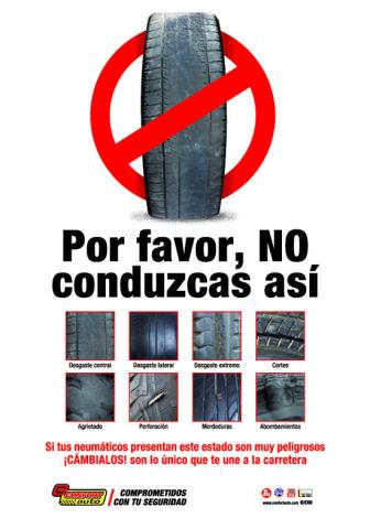 Por favor, NO conduzcas así