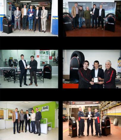 Entrega diplomas del Yokohama Club Network