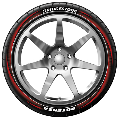 Ejemplo de un Bridgestone Potenza