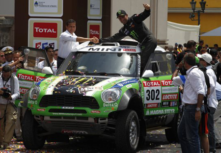 Triplete de BF Goodrich en el Dakar 2012