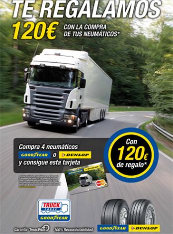 Goodyear Dunlop regala hasta 120€