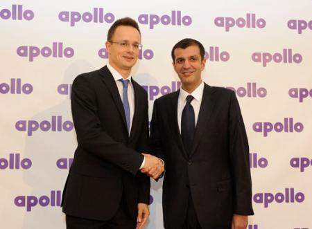 Hungría sede del primer centro Greenfield de Apollo Tyres