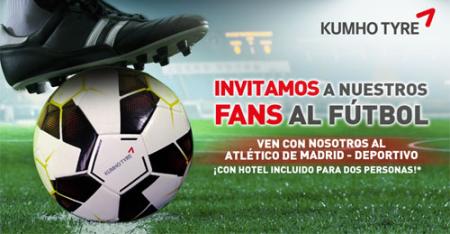 Al fútbol gratis con Kumho