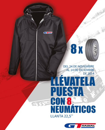 GT Radial regala una chaqueta