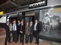 Familia Sánchez y equipo directivo de Driver
