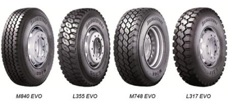 Gama EVO de Bridgestone