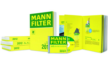 El Catálogo Mann-Filter 2012 presenta la más amplia gama de filtros 