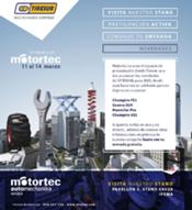 Tiresur presentará en Motortec las últimas novedades y lanzamientos de GT Radial