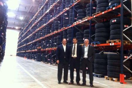 Cuarto almacén de Tiresur en España