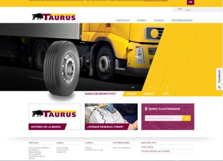 La marca Taurus, actualiza su web