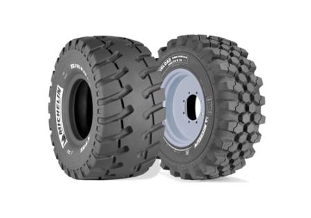 Michelin XTXL E4 L4 y Michelin BIBLOAD Hard Surface