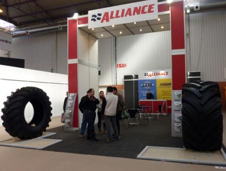 Stand de Rodi y Recambios Frain distribuidores de Alliance Tire Group