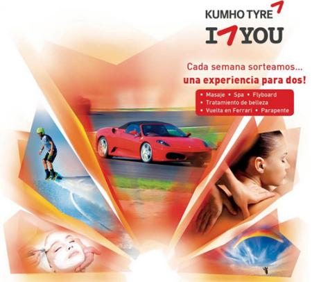Kumho regala experiencias a sus fans