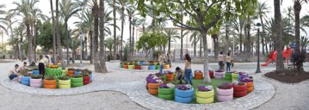Jardín sur Carlos III de Elche
