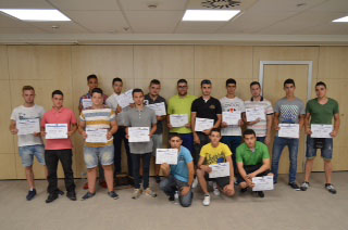 Alumnos del 'Proyecto Jóvenes Profesionales'